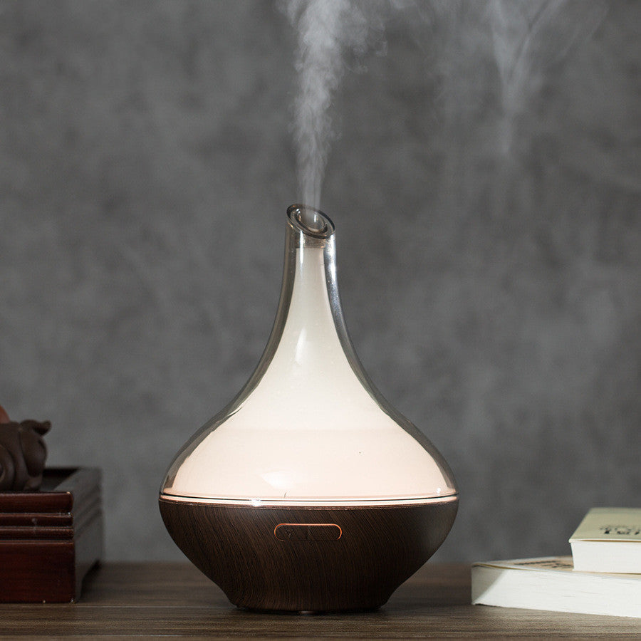 Wood Grain Home Office Air Purifier Aroma Diffuser