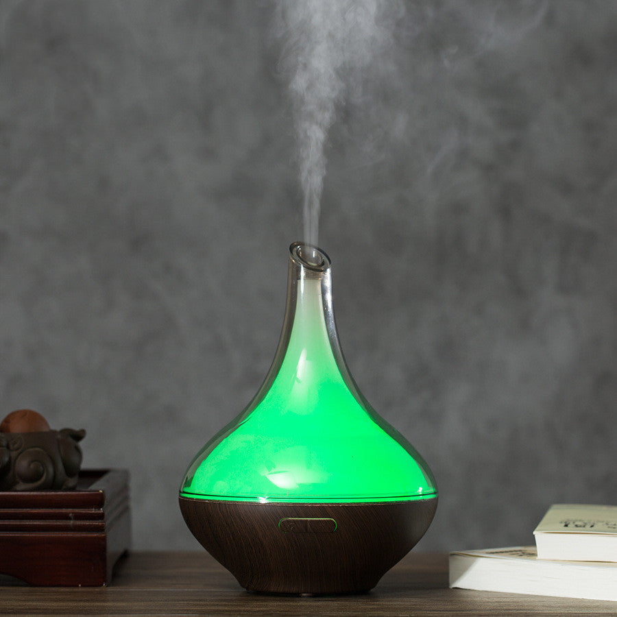 Wood Grain Home Office Air Purifier Aroma Diffuser